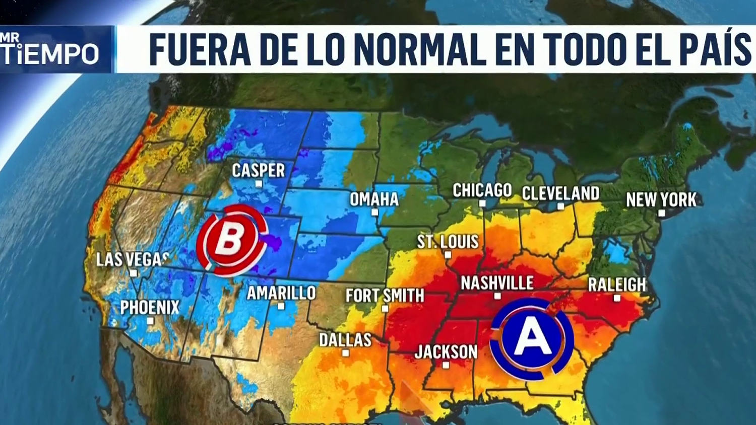 Las temperaturas de otoño se extienden por el país poco a poco