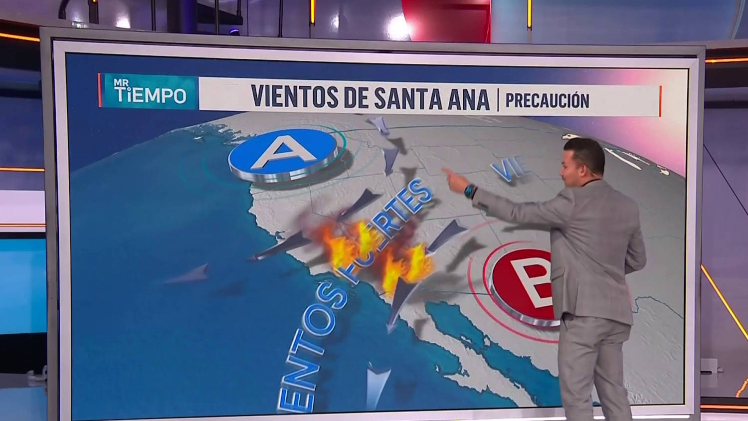 Estas son las condiciones del tiempo que aumentan el riesgo de incendios en California