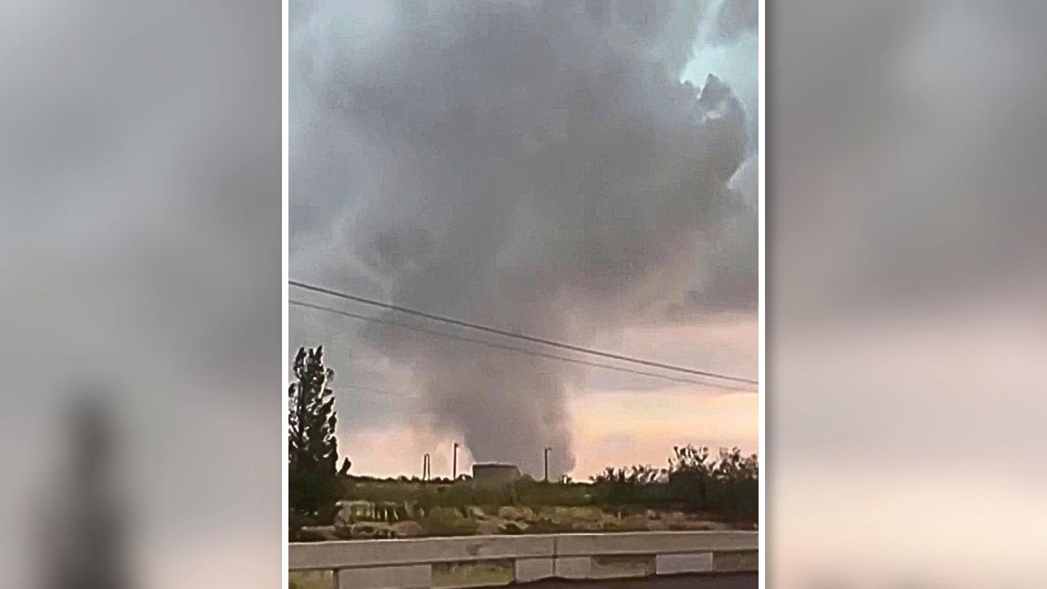 Un enorme tornado causa alerta en el oeste de Texas y piden a la población refugiarse