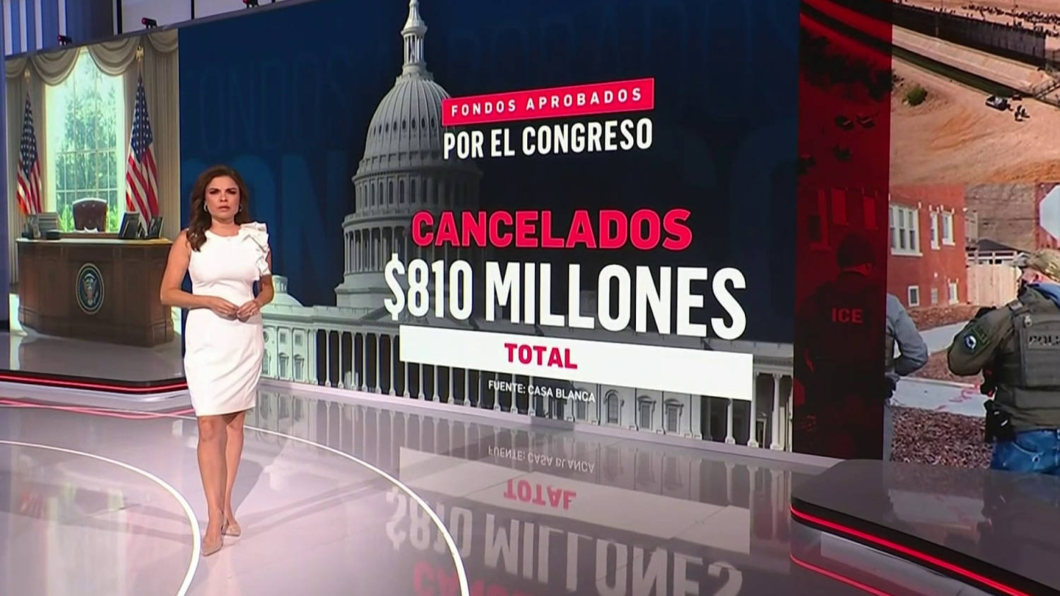 Trump cancela casi $1,000 millones en fondos destinados a inmigrantes y programas de diversidad