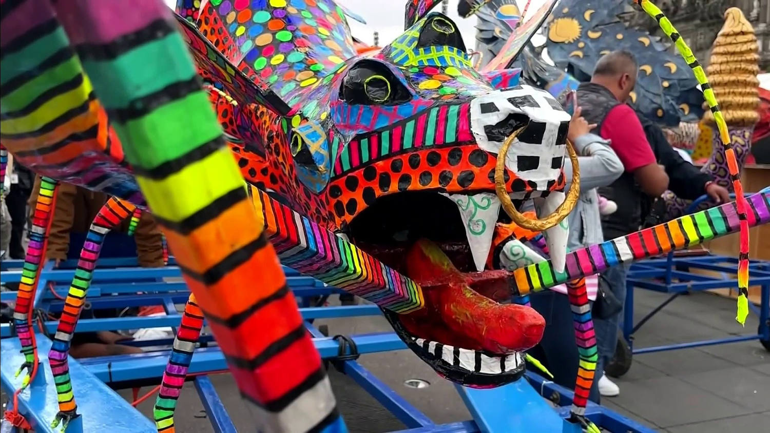 La Ciudad de México se llena de color con el concurso de alebrijes monumentales
