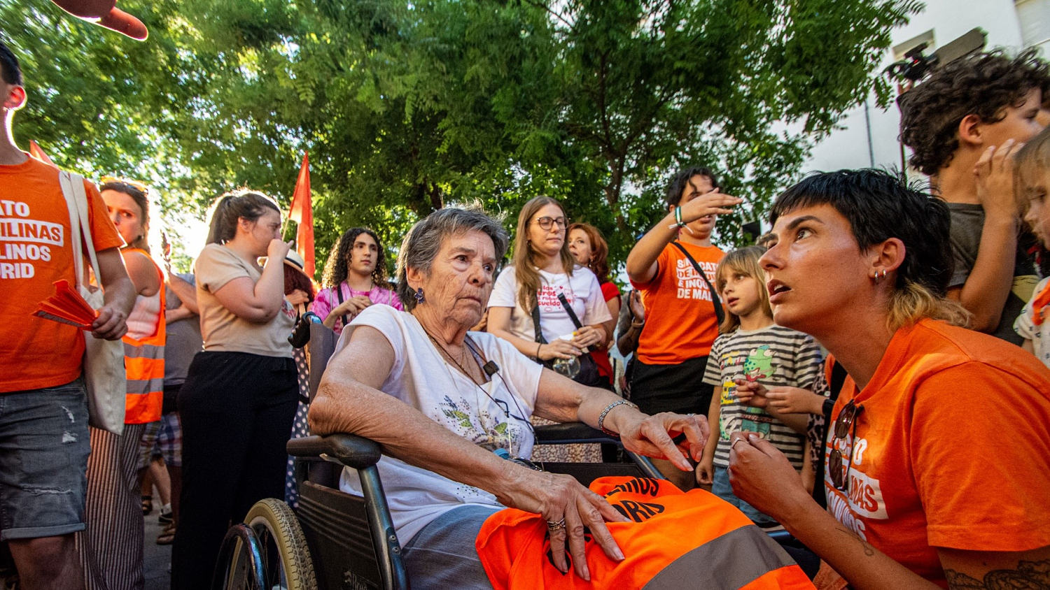 Muere la mujer de 87 años que fue desalojada de su departamento en España