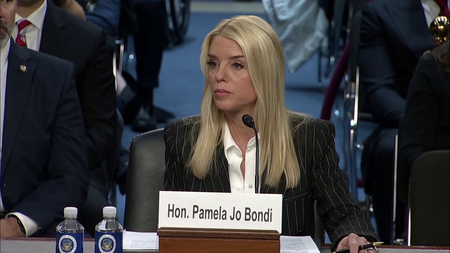 Pam Bondi delivers opening statement at attorney general confirmation  hearing