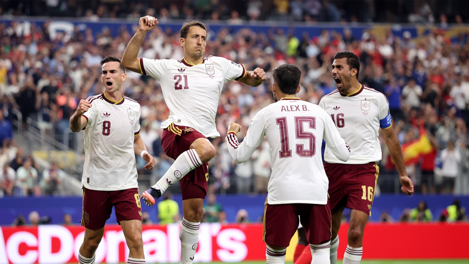 Spain tops France 2-0 in World Cup semifinal Spain tops France 2-0 in World Cup semifinal