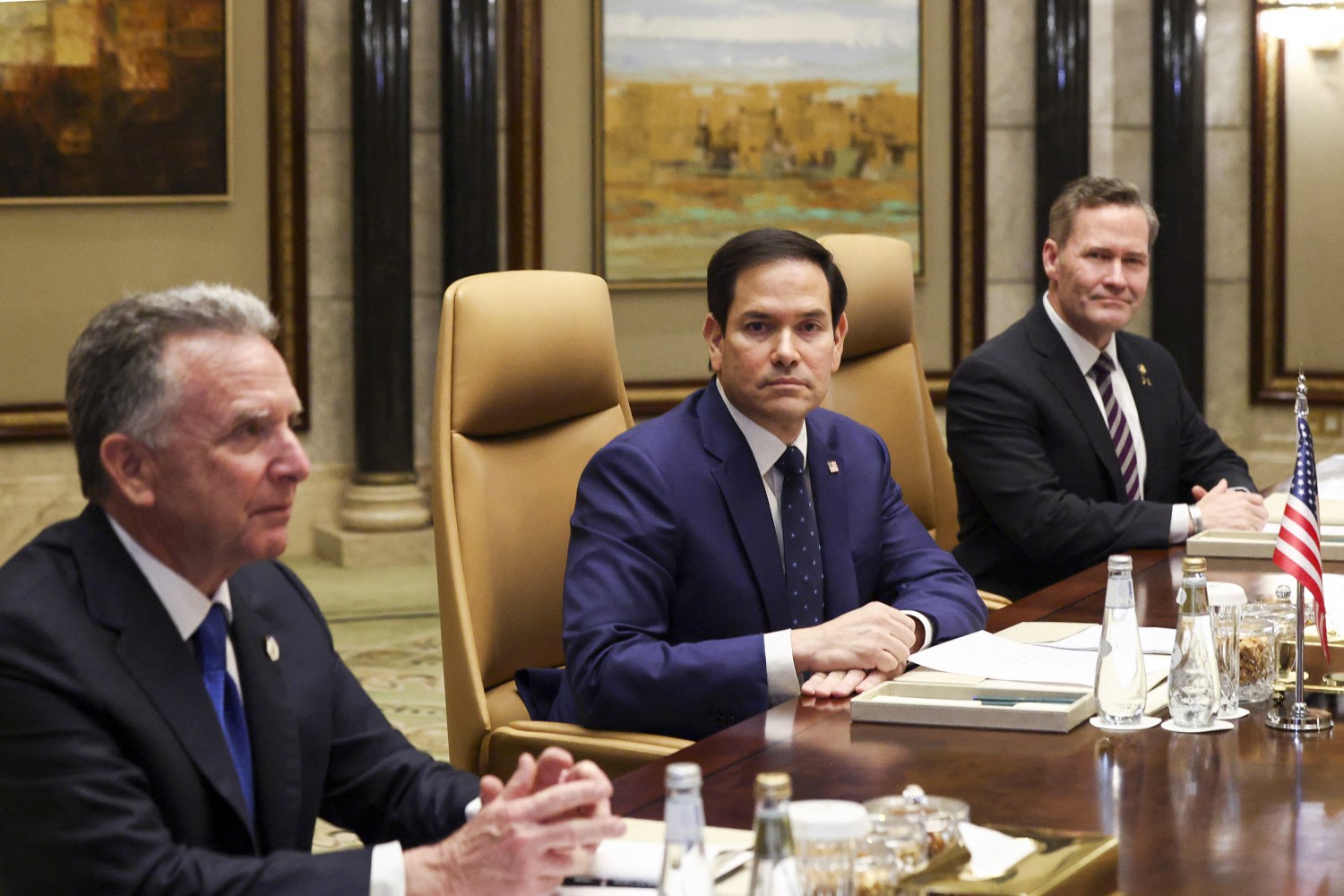 Senate confirms Howard Lutnick as commerce secretary; Marco Rubio attends  peace talks with Russia