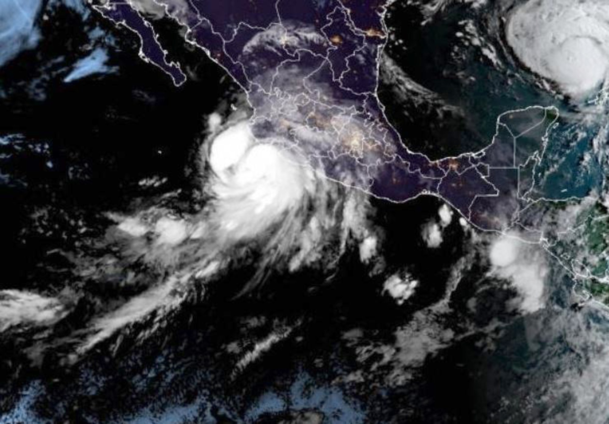 Hurricane Nora Forms Along Mexico’s Pacific Coastline BCNN1 WP