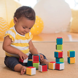 1 year old baby boy presents