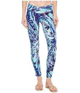 Lilly Pulitzer, Pants & Jumpsuits, Lilly Pulitzer Luxletic Weekender  Space Dye Bluegreen Leggings Xs