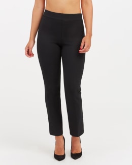 Black Skinny High Waist Pant Regular, Womens Trousers