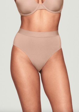 Sexy Seamless Satin Modal Briefs For Women Large Size, High