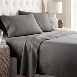 Chic Home Utopia 4 Piece Queen Duvet Cover Set - Black