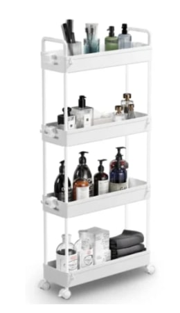 mDesign Plastic Stackable Bathroom Storage Organizer with Drawer, 4 Pack,  Clear - Yahoo Shopping