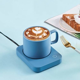 Dream Lifestyle Mug Warmer Coffee Warmer Adjustment Constant Temperature  Cup Warmer Heating Mat Pad Fast Heater for Desk, Office, Home, Milk, Tea