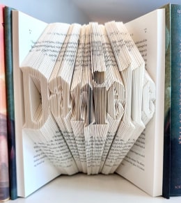 Harry Potter, Book Art, Personalised, Harry Potter Gift Ideas