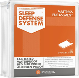 Utopia Bedding Zippered Mattress Encasement - Bed Bug Proof, Dust