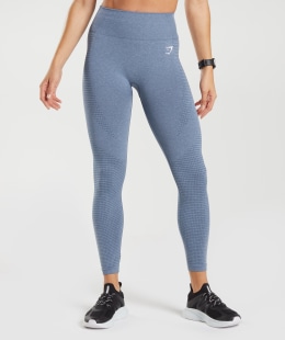Easy Stretch 7/8 *Seamless Leggings in Blue Gray (only XXS & XS left) –  EASY ACTIVE