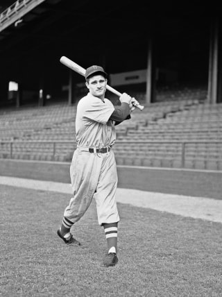 Red Sox second baseman Bobby Doerr and Cleveland Indians pitcher Bob Feller  - Digital Commonwealth