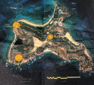 Jeffrey Epstein S Bizarre Blue Striped Building On Private Island Raised Alarm