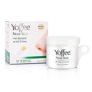 Yoffee Nose Wax Hair Removal with Natural Beeswax Formula. Safe, Quick and Painless 1.76 fl.oz