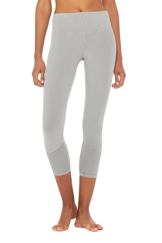 High-Waist Alo Sueded Lounge Legging