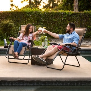 Best Choice Products Zero Gravity Chair Two Pack