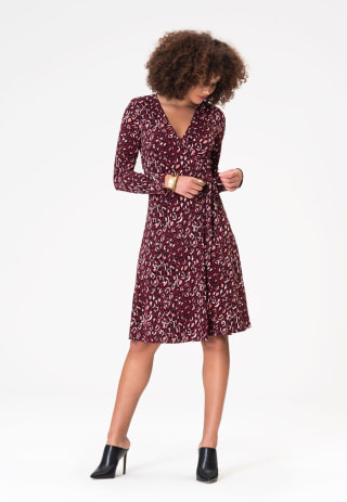 Long Sleeve Perfect Wrap Dress