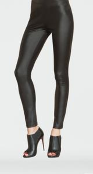 Liquid Leather Legging - Black