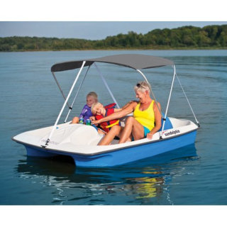 Sun Dolphin 5 Seat Sun Slider Pedal Boat