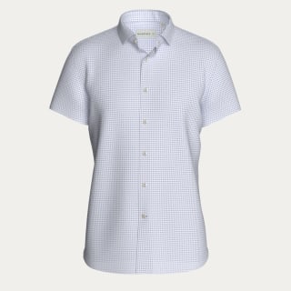 SHORT SLEEVE NATURAL PERFORMANCE KNIT BUTTON DOWN SHIRT