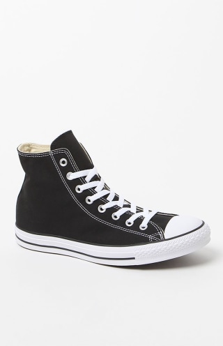 Converse Chuck Taylor Black &amp; White High Top Shoes