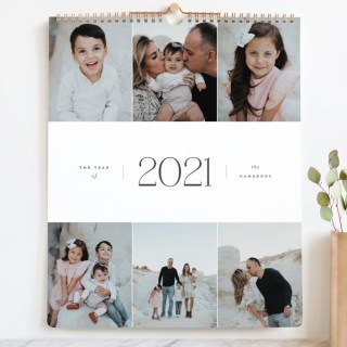 Classic Year Photo Calendars
