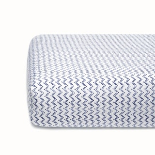 Signature Patterned Crib Sheet