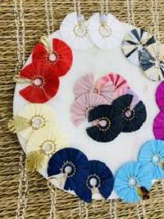 Neon Bohemians Customizable Raffia Earrings