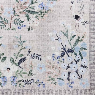 Power-Loomed Rug - Stone Gray