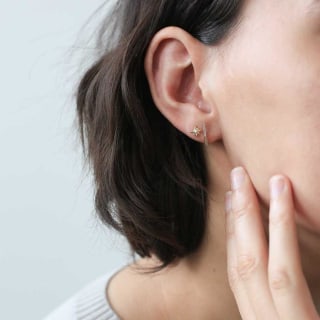 Maison Miru Pave Bar And North Star Studs