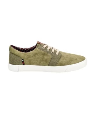Pete Oxford Lace-Up Sneaker - Khaki