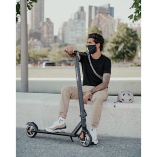 Gambit Electric Folding Scooter w/9 mi Max Operating Range &amp; 15 mph Max Speed