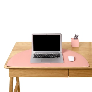 Poppin Blush Desk Pad