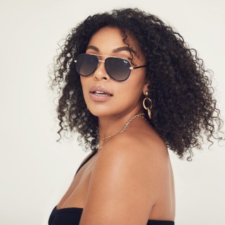 Quay Australia All In Mini Aviator Sunglasses