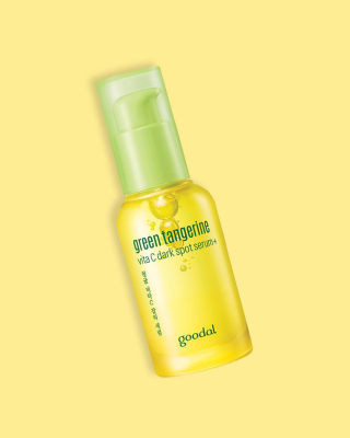 Goodal Green Tangerine Vitamin C Dark Spot Facial Serum+ for Sensitive Skin | Brightening, Dark Spot Treatment, Anti-Aging, Acne Scars, Fine Lines, Hyperpigmentation, and Dark Circles (Kit)