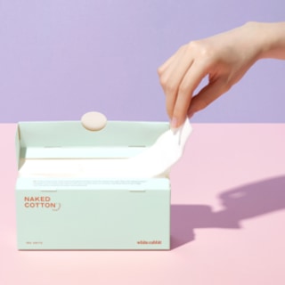 White Rabbit Cotton Pads for Face 100 Count - Premium 100% Cotton | Classic type | DIY Toner Mask, Makeup Remover Pads, Lint-Free, Hypoallergenic, Chemical Free