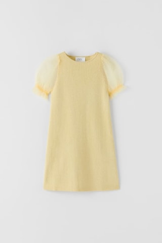 SPARKLY DOTTED MESH DRESS