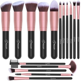 Bestope 16-Piece Makeup Brush Set