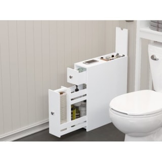 Spirich Home Slim Bathroom Storage Cabinet