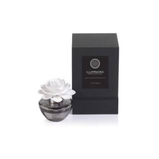 Zodax Illuminaria Porcelain Diffuser, Spanish Dahlia Fragrance