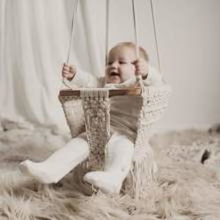 Finn and Emma Macrame Swing