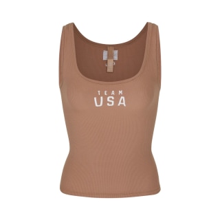 SKIMS Paralympic Capsule Rib Scoop Tank