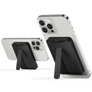 ESR MagSafe Battery Pack (HaloLock), 5,000mAh MagSafe Power Bank with USB-C Cable, Mini Kickstand Magnetic Wireless Power Bank for iPhone 14/13/12 Series, MagSafe Portable Charger, Black