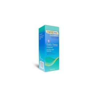 Differin Daily Deep Cleanser with Benzoyl Peroxide - 4oz
