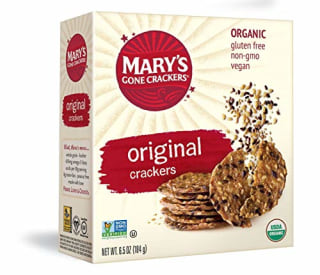 Mary's Gone Crackers Original Crackers, Organic Brown Rice, Flax & Sesame Seeds (Pack of 6)